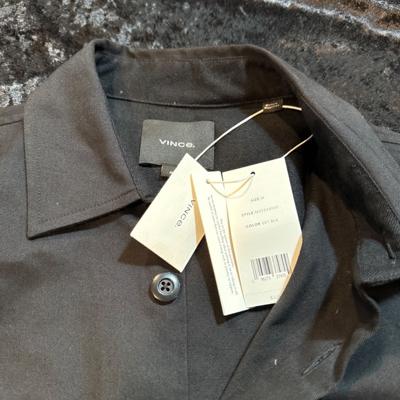 Vince Cotton Blend shirt-jacket Mens S - Picture 4 of 8
